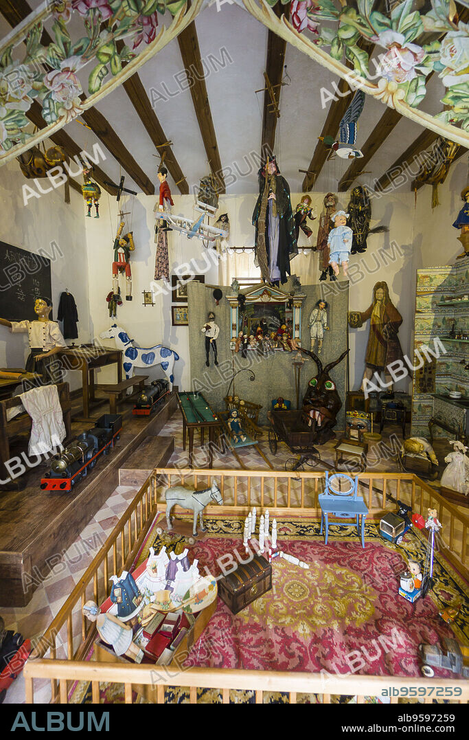 sala de juegos, Sa granja, casa museo, municipio de Esporlas,Mallorca, balearic islands, spain, europe.
