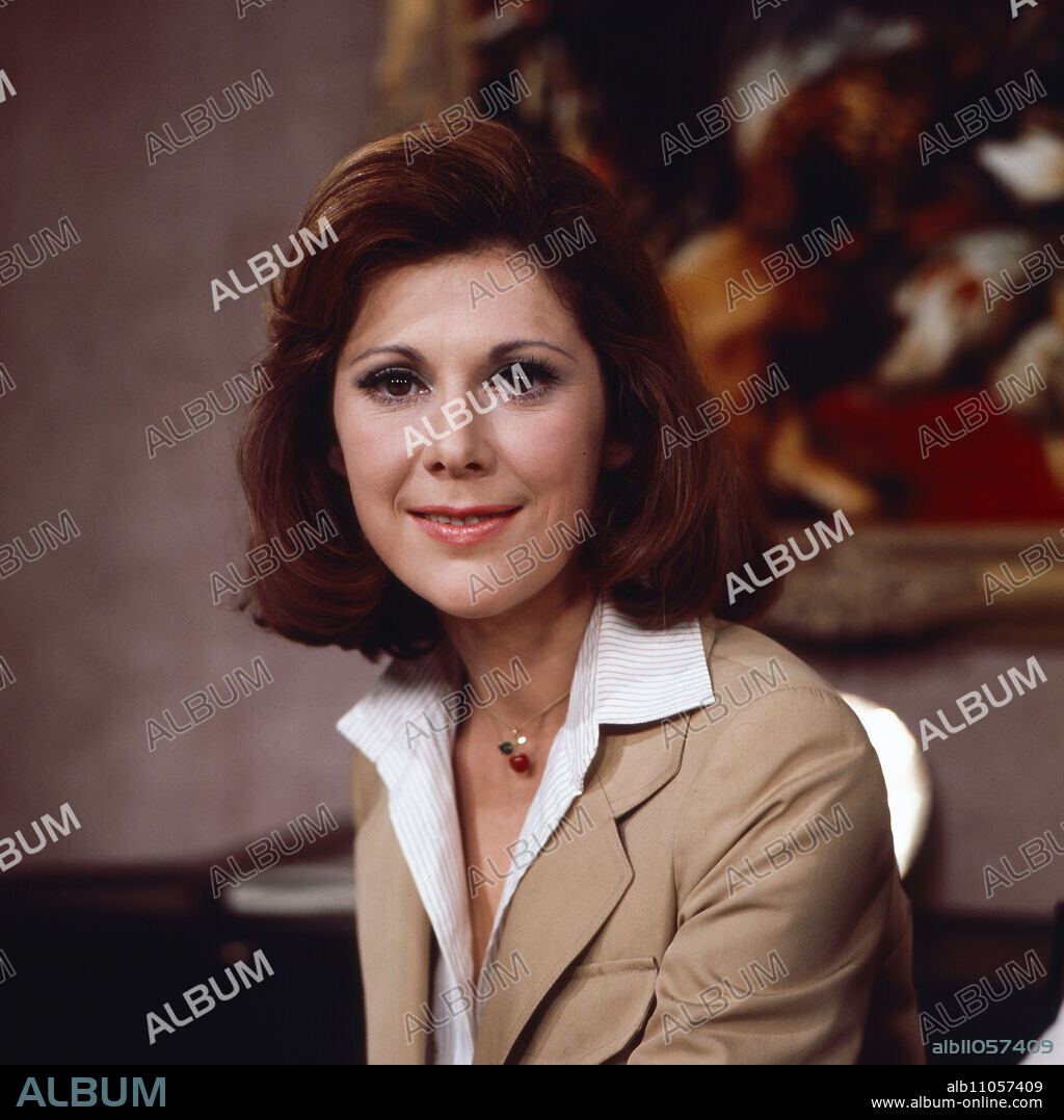 Ingrid Wendl, Austrian former ice figure skater and TV presenter Ingrid Wendl, Germany ca. 1979.