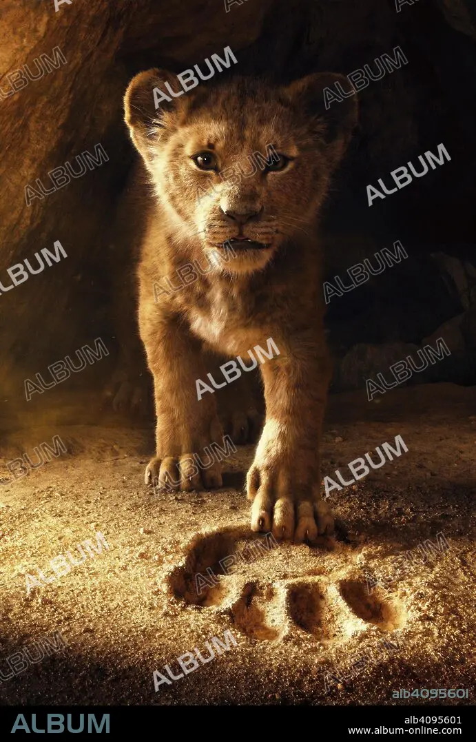Poster of THE LION KING 2019 directed by JON FAVREAU. Copyright FAIRVIEW ENTERTAINMENT WALT DISNEY PICTURES. Album alb4095601