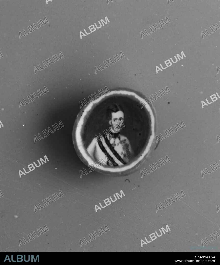 Franchini Co., Franz Joseph, Italian, Venice (Murano), Franchini Co., ca. 1846, Italian, Venice (Murano), Glass rod mosaic, Diameter: 3/8 in. (1 cm), Glass.