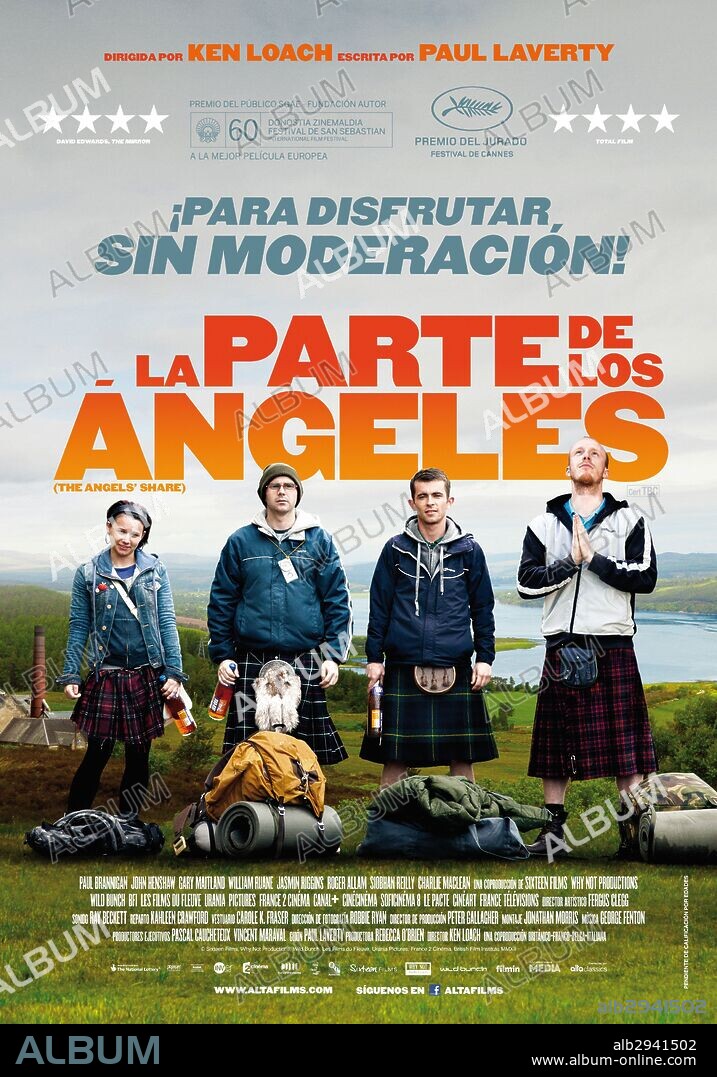 Affiche de THE ANGELS' SHARE, 2012, réalisé par KEN LOACH. Copyright SIXTEEN FILMS LTD.