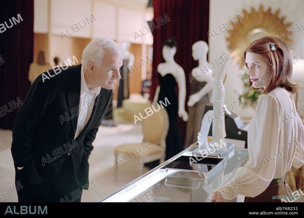 CLAIRE DANES and STEVE MARTIN in SHOPGIRL, 2005, directed by ANAND TUCKER. Copyright 20TH CENTURY FOX.