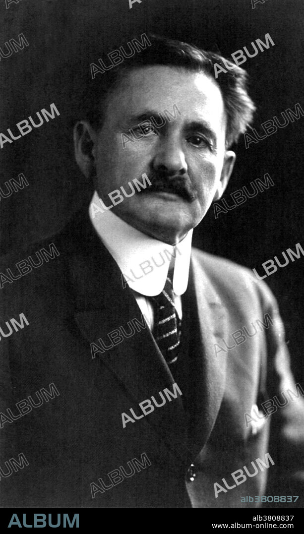 Albert Abraham Michelson (December 19, 1852 - May 9, 1931) was an American physicist. He emigrated to the US from Germany with his family at the age of 2. President Grant awarded him a special appointment to the US Naval Academy. After graduating in 1873 and two years at sea, he returned to the Naval Academy to become an instructor in physics and chemistry. He conducted his first experiments of the speed of light, as part of a class demonstration in 1877. He resigned from the Navy in 1881, and became a professor of physics at the Case School of Applied Science. In 1887 he and Edward Morley carried out the Michelson-Morley experiment. Their experiment for the expected motion of the Earth relative to the aether, the hypothetical medium in which light was supposed to travel, resulted in a null result. In 1907, he had the honor of being the first American to receive a Nobel Prize in Physics "for his optical precision instruments and the spectroscopic and metrological investigations carried out with their aid". He died in 1931 at the age of 78.