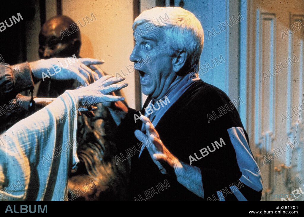 LESLIE NIELSEN dans CREEPSHOW, 1982, réalisé par GEORGE A. ROMERO. Copyright POLYGRAM.