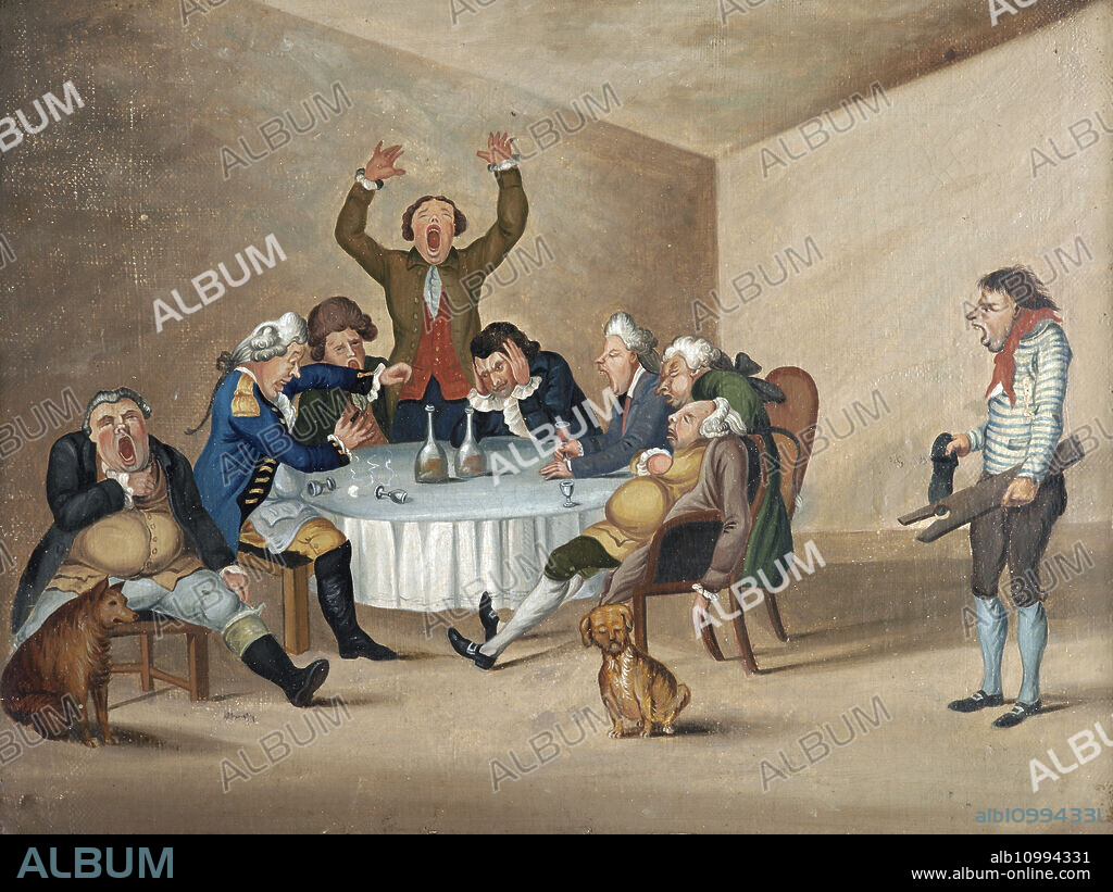 HENRY WILLIAM BUNBURY. A long story, (1784?).