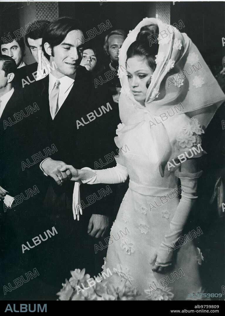 Madrid, 05/16/1969. Wedding of Marisol and Carlos Goyanes.