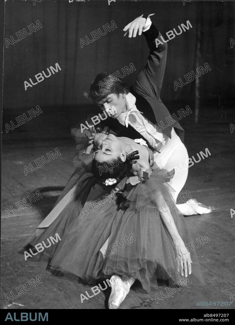 ARKIV 630308 - Rudolf Nurejev och Margot Fonteyn i baletten "Marguerite och Armand" . Foto: TT Kod: 190 . COPYRIGHT SCANPIX SWEDEN.