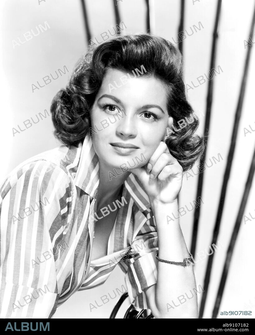 ANGIE DICKINSON in CRY TERROR!, 1958, directed by ANDREW L. STONE. Copyright M.G.M.