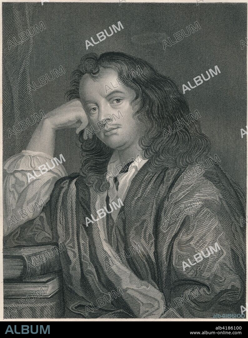 'Thomas, Lord Clifford of Chudleigh', (1830s). Portrait of English statesman and politician Thomas Clifford, 1st Baron Clifford of Chudleigh. Clifford (1630-1673) was a barrister, MP for Totnes, and Lord High Treasurer to King Charles II. 'From the original of Lely, in the collection of The Right Honourable Lord Clifford'. The London Printing and Publishing Company, London].