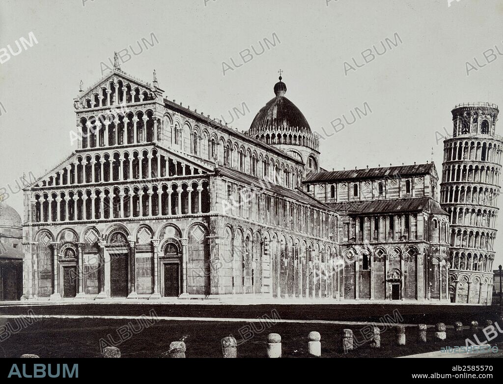 FERNANDO DI VINCENZO, BUSCHETO, RAINALDO y BONNANO PISANO. Pisa, Catedral y torre inclinada.