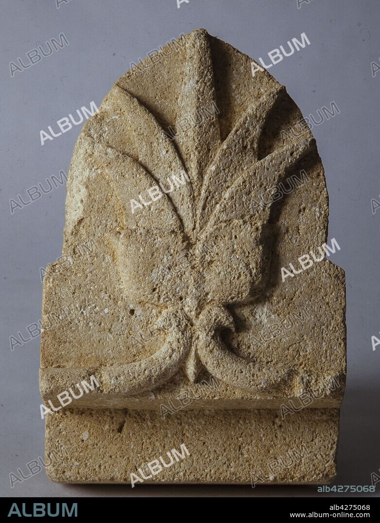 Antefija, templo griego, Empúries, siglo V a.c.