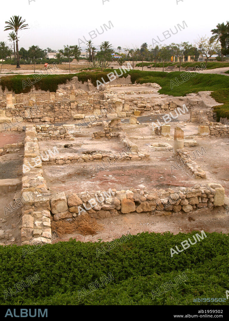 ARTE ROMANO. ESPAÑA. FORO ROMANO DE ELCHE (ELX). Comarca del Bajo Vinalopó. Provincia de Alicante. Comunidad Valenciana.