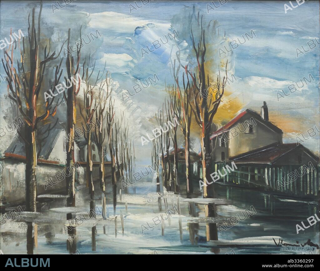 MAURICE DE VLAMINCK. Flood Waters. - Album alb3360297