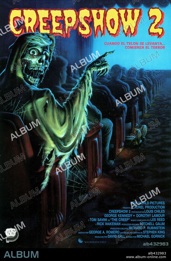 Poster of CREEPSHOW 2, 1987, directed by MICHAEL GORNICK. Copyright NEW WORLD PICTURES.