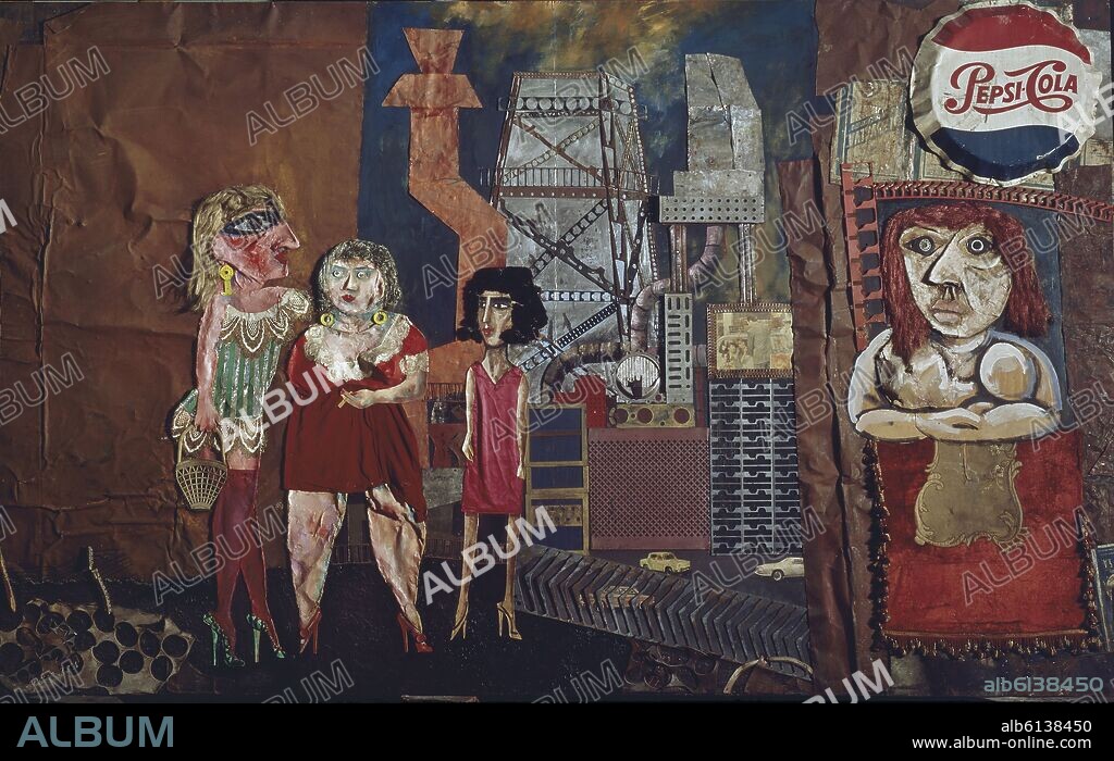 ANTONIO BERNI. COLLAGE.