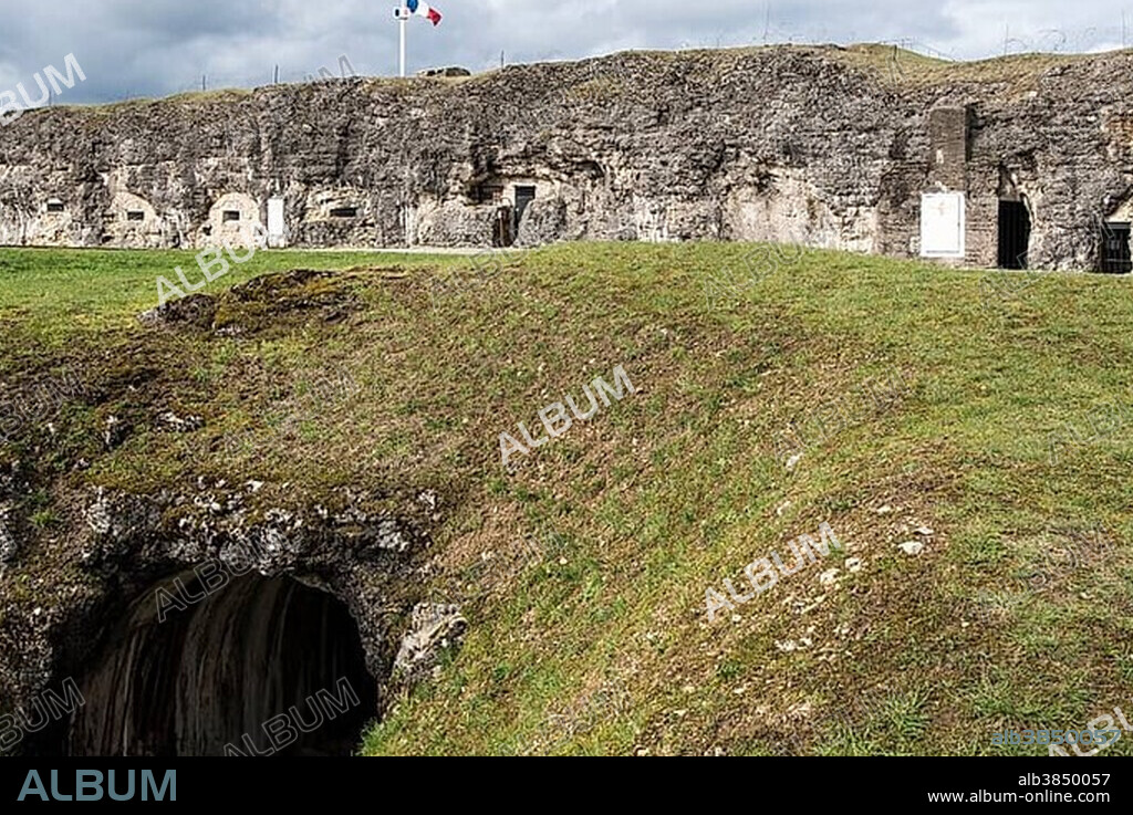 Fort de Vaux, Memorial and Museum, Battlefield of Verdun, First World War, Verdun, Grand Est, France