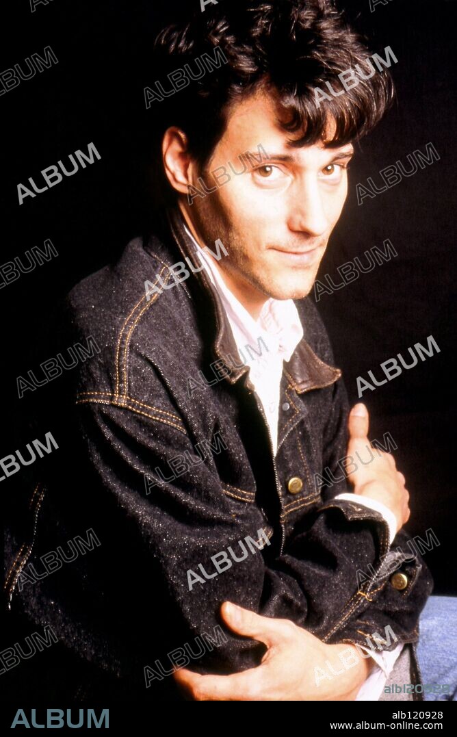 El músico español Antonio Vega, perteneciente a la banda Nacha Pop.