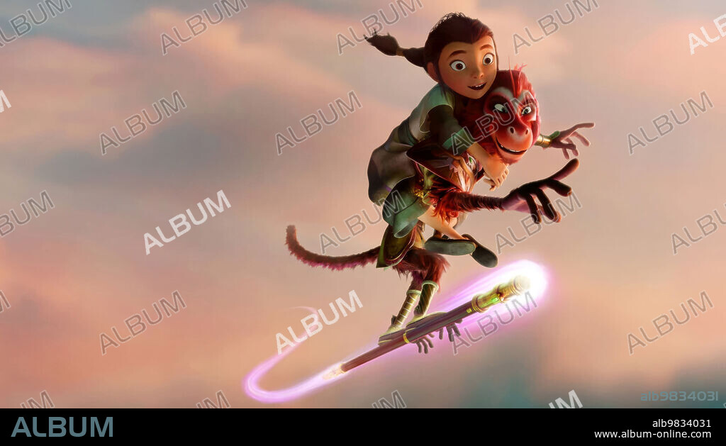 EL REY MONO, 2023 (THE MONKEY KING), dirigida por TONY STACCHI. Copyright Netflix Animation.