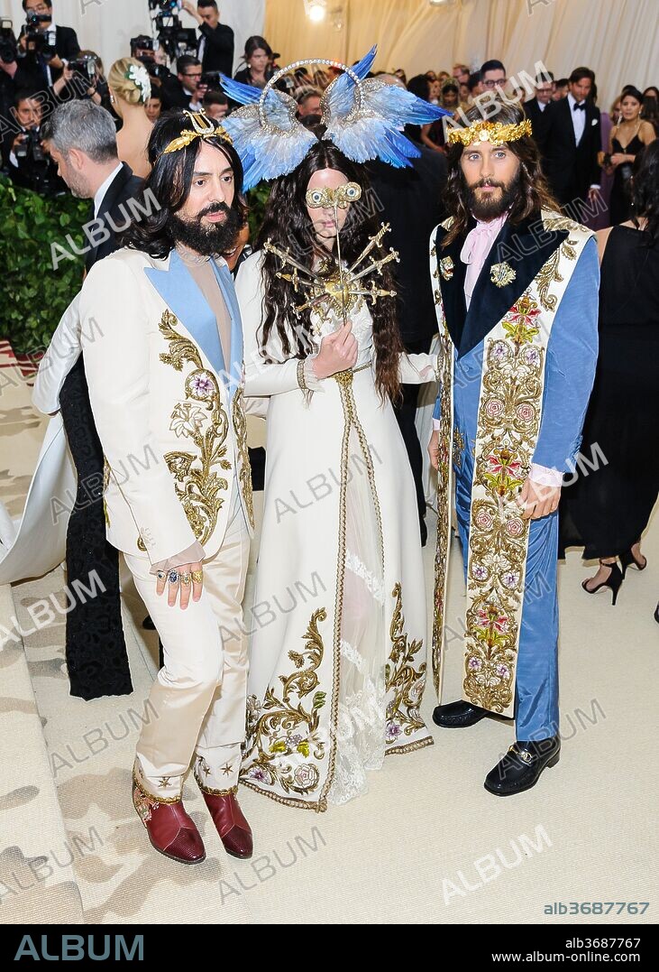 May 7, 2018 - New York, NY, U.S. - 07 May 2018 - New York, New York - Lana Del Rey, Jared Leto. 2018 Metropolitan Museum of Art Costume Institute Gala: ''Heavenly Bodies: Fashion and the Catholic Imagination. Photo Credit: Christopher Smith/AdMedia. 07/05/2018