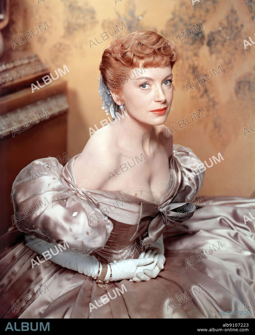 DEBORAH KERR en EL REY Y YO, 1956 (THE KING AND I), dirigida por WALTER LANG. Copyright 20TH CENTURY FOX.