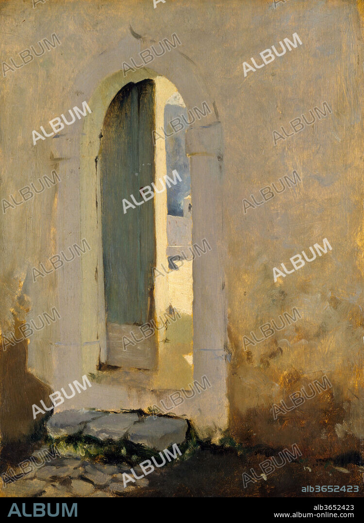 Open Doorway, Morocco. Artist: John Singer Sargent (American, Florence 1856-1925 London). Dimensions: 13 7/8 x 10 1/4 in. (35.2 x 26 cm). Date: 1879-80.