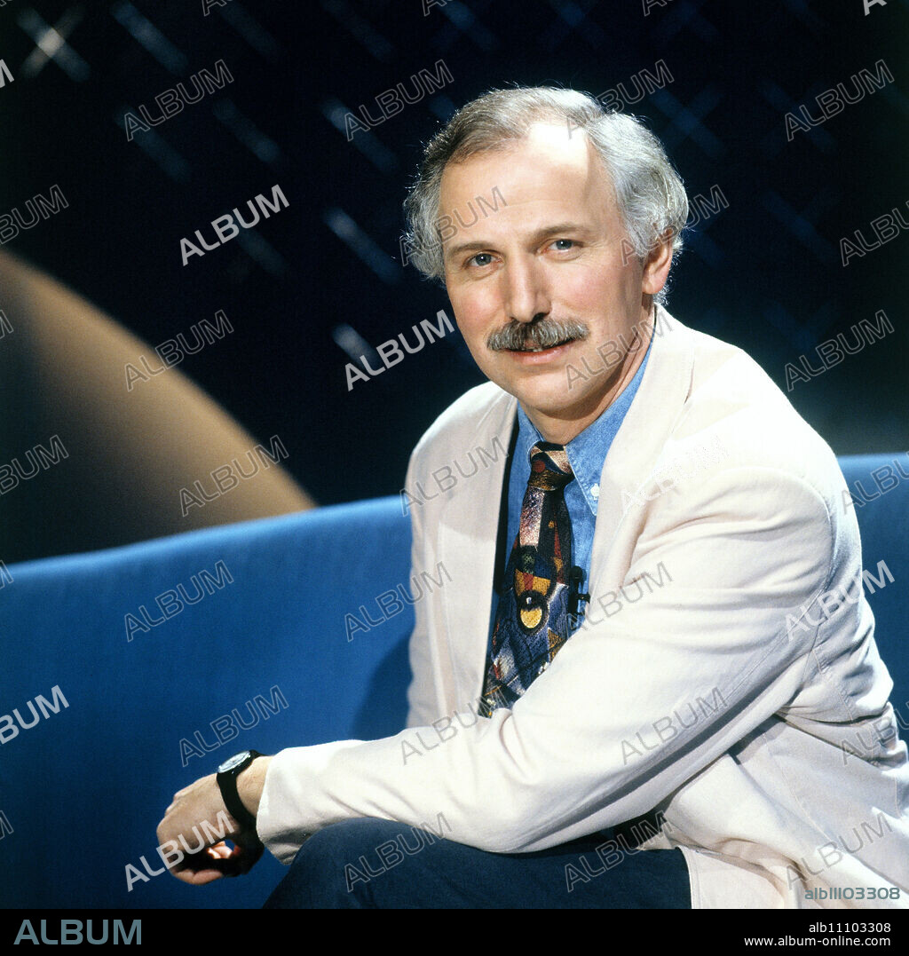 WIELAND BACKES / German television journalist and presenter - late 1980s.