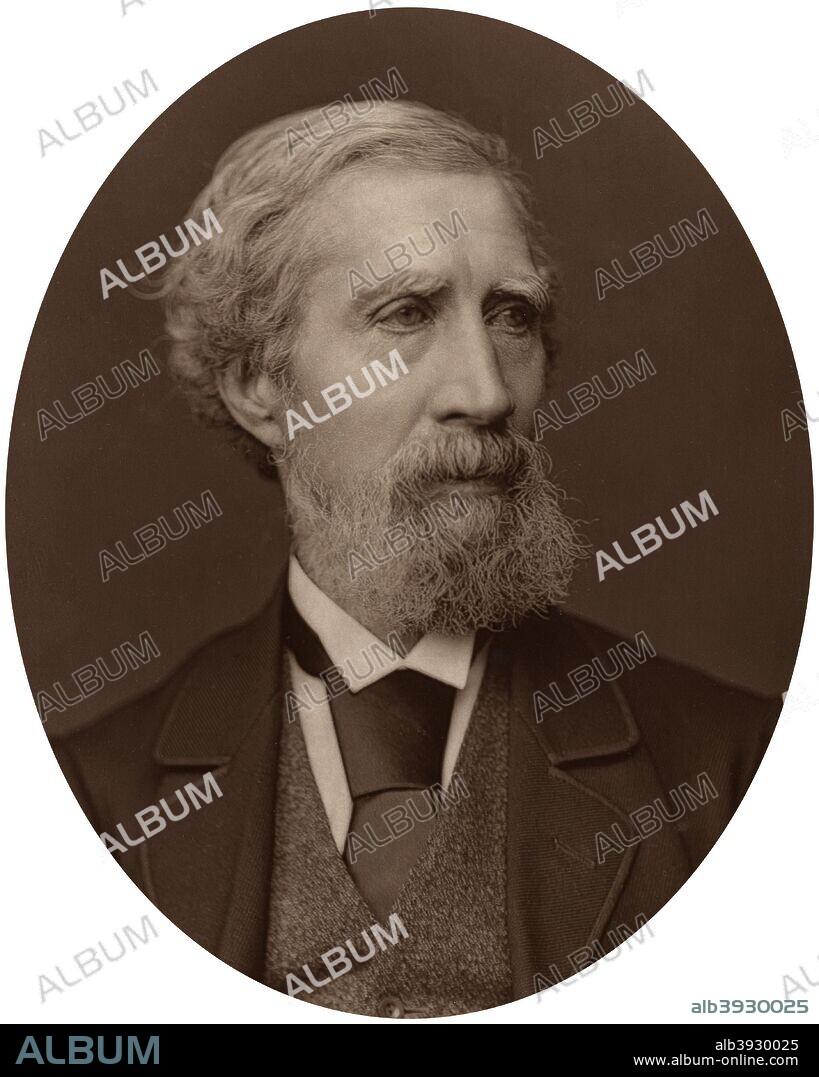 William Calder Marshall, sculptor, 1878. Calder was a prolific sculptor, producing poetic and ideal works in the Classical style, as well as memorial statues. He won the first prize of £700 in competition in 1857 for his design of a monument to the Duke of Wellington, although another design was eventually adopted. He became a Royal Academician in 1852. From Men of Mark: a gallery of contemporary portraits of men distinguished in the Senate, the Church, in science, literature and art, the army, navy, law, medicine, etc. Photographed from life by Lock and Whitfield, with brief biographical notices by Thompson Cooper. (Conducted by G. C. Whitfield.) (London, 1876-1883).