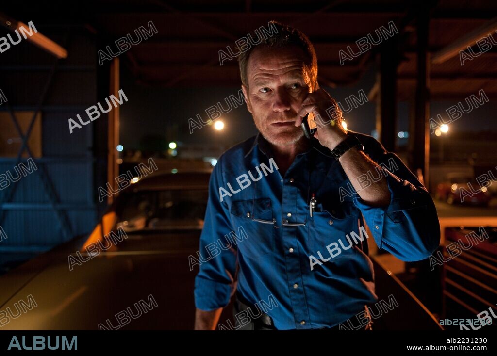 BRYAN CRANSTON in DRIVE, 2011, directed by NICOLAS WINDING REFN. Copyright BOLD FILMS.