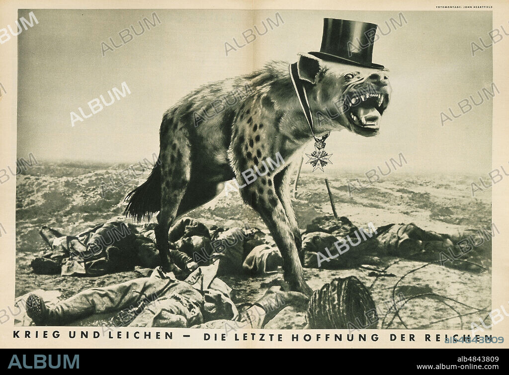 JOHN HEARTFIELD. War and Corpses - The Last Hope of the Rich.