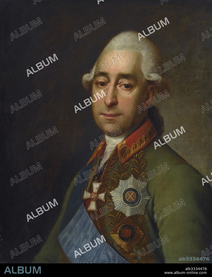 DMITRI GRIGORIEVICH LEVITSKY. Field Marshal Prince Alexander Alexandrovich Prozorovsky (1732-1809).