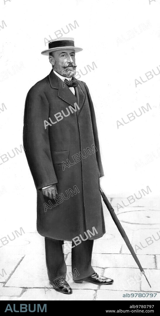 June 1914. Parliamentary Figures. Don Pedro Rodríguez de la Borbolla, deputy.