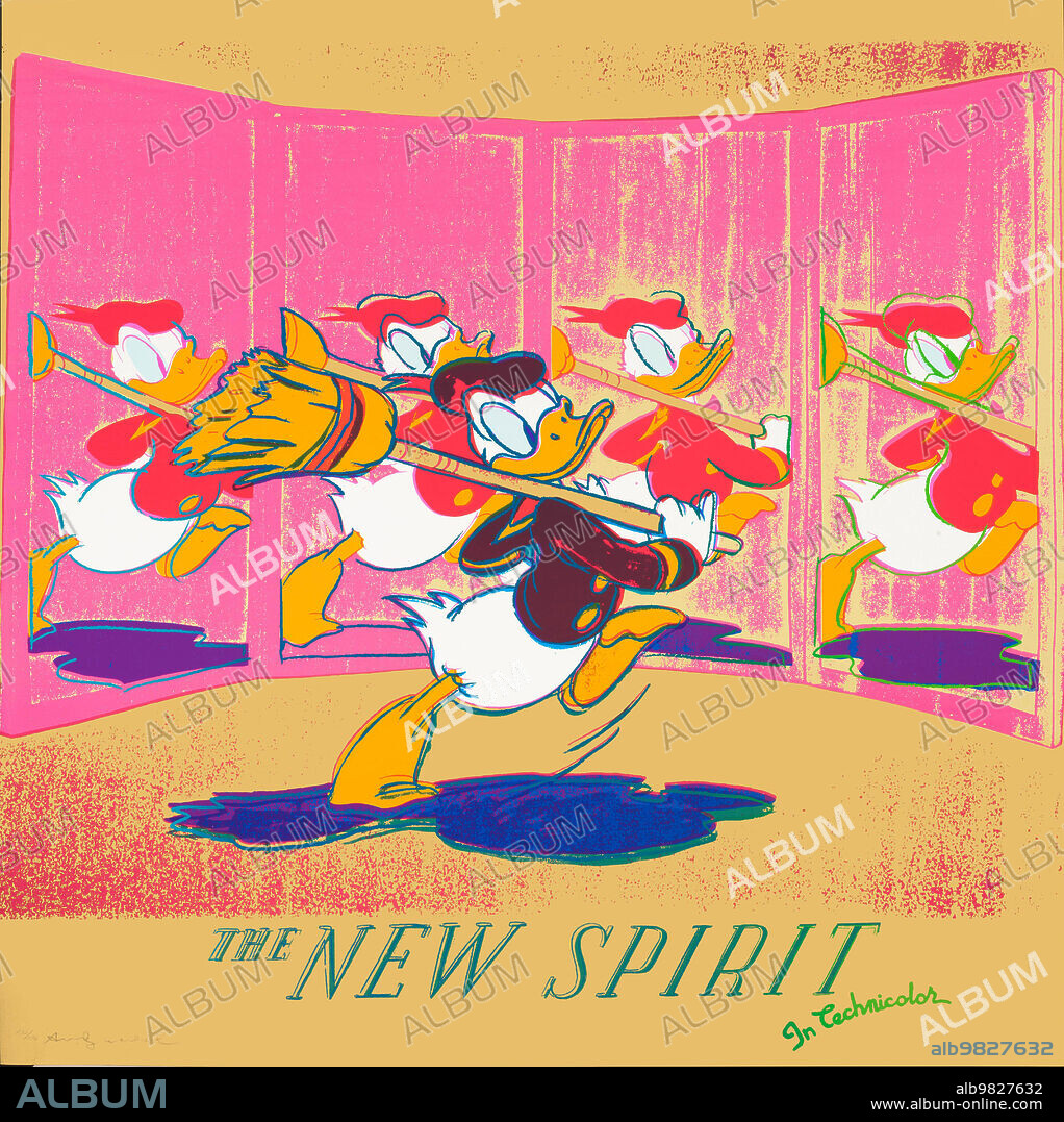 ANDY WARHOL. The new spirit (Donald Duck). - Album alb9827632