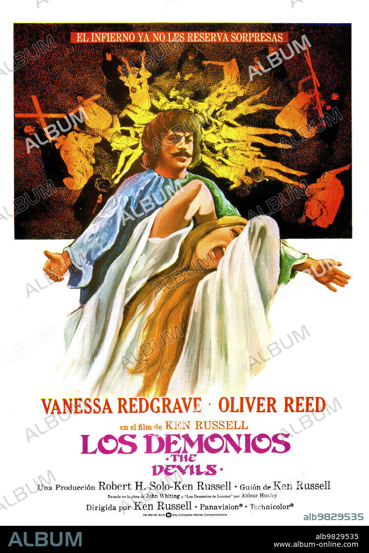 Poster of THE DEVILS, 1971, directed by KEN RUSSELL. Copyright WARNER BROTHERS.
