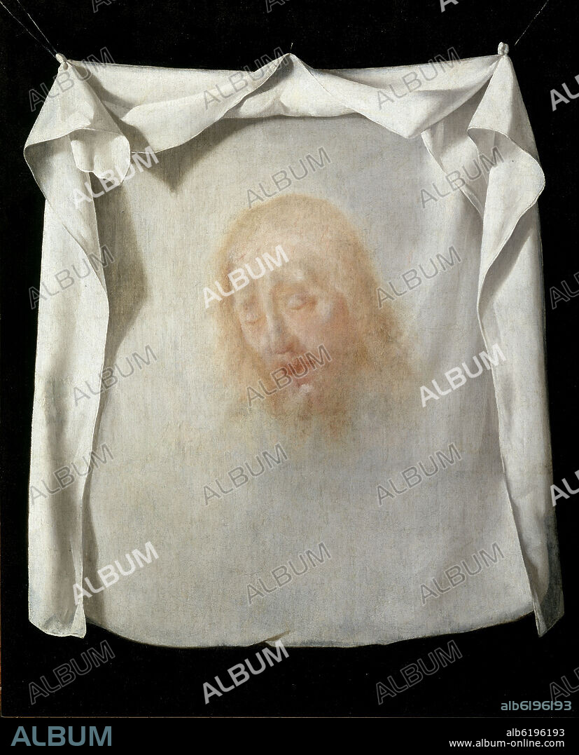 FRANCISCO DE ZURBARAN. LA SANTA FAZ-OLEO/LIENZO-104X84 CMS.
