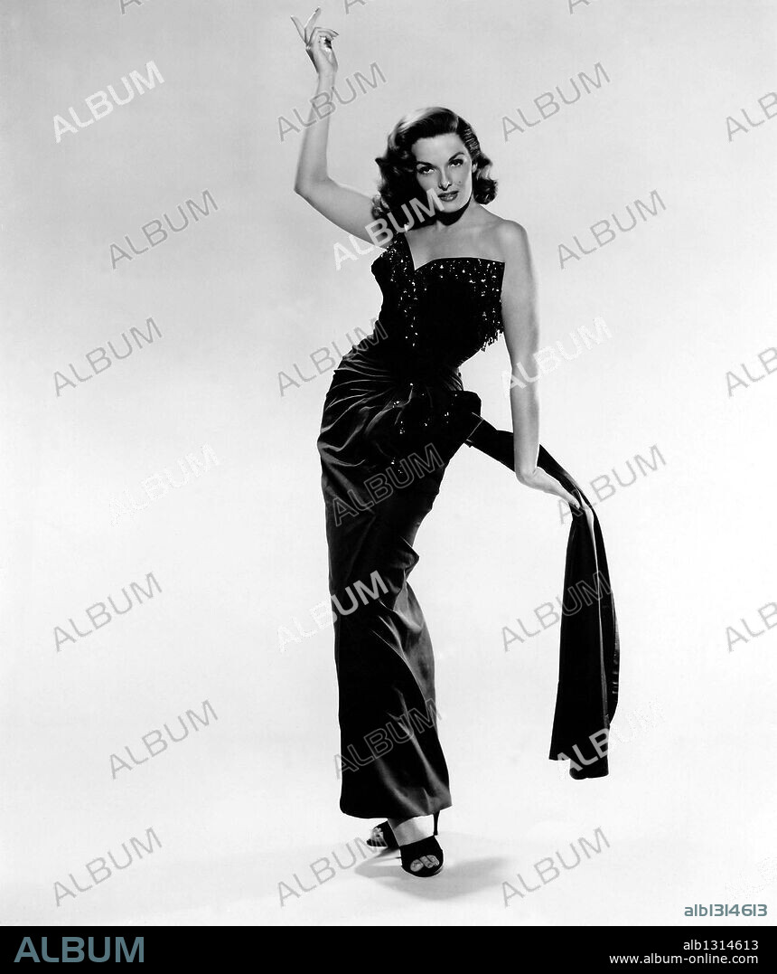 JANE RUSSELL in THE REVOLT OF MAMIE STOVER, 1956, directed by RAOUL WALSH. Copyright 20TH CENTURY FOX.
