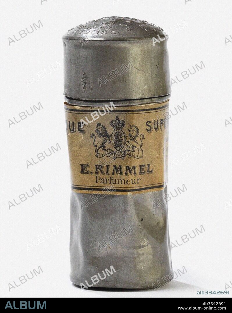 HISTORIC OBJECT. Eugène Rimmel's cosmetic creation "Superfin", the first commercial non-toxic mascara.