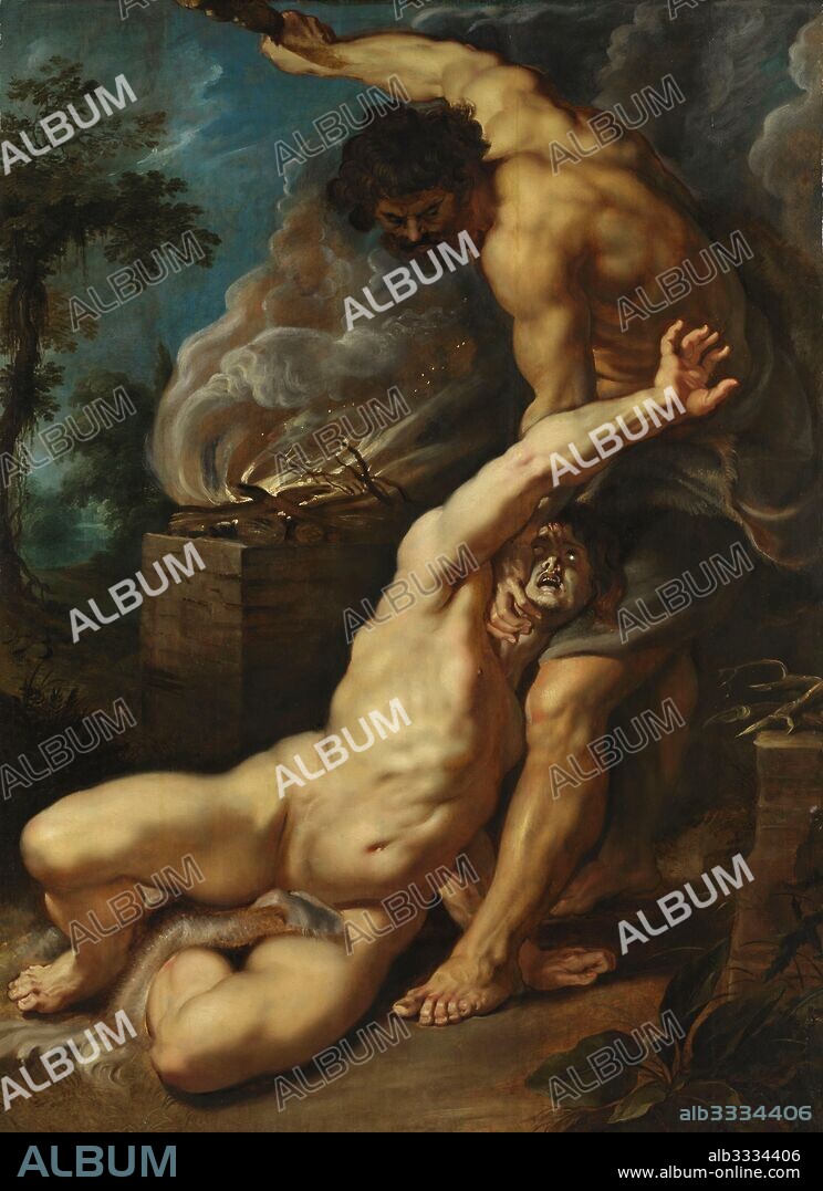 PIETER PAUL RUBENS. Cain slaying Abel.