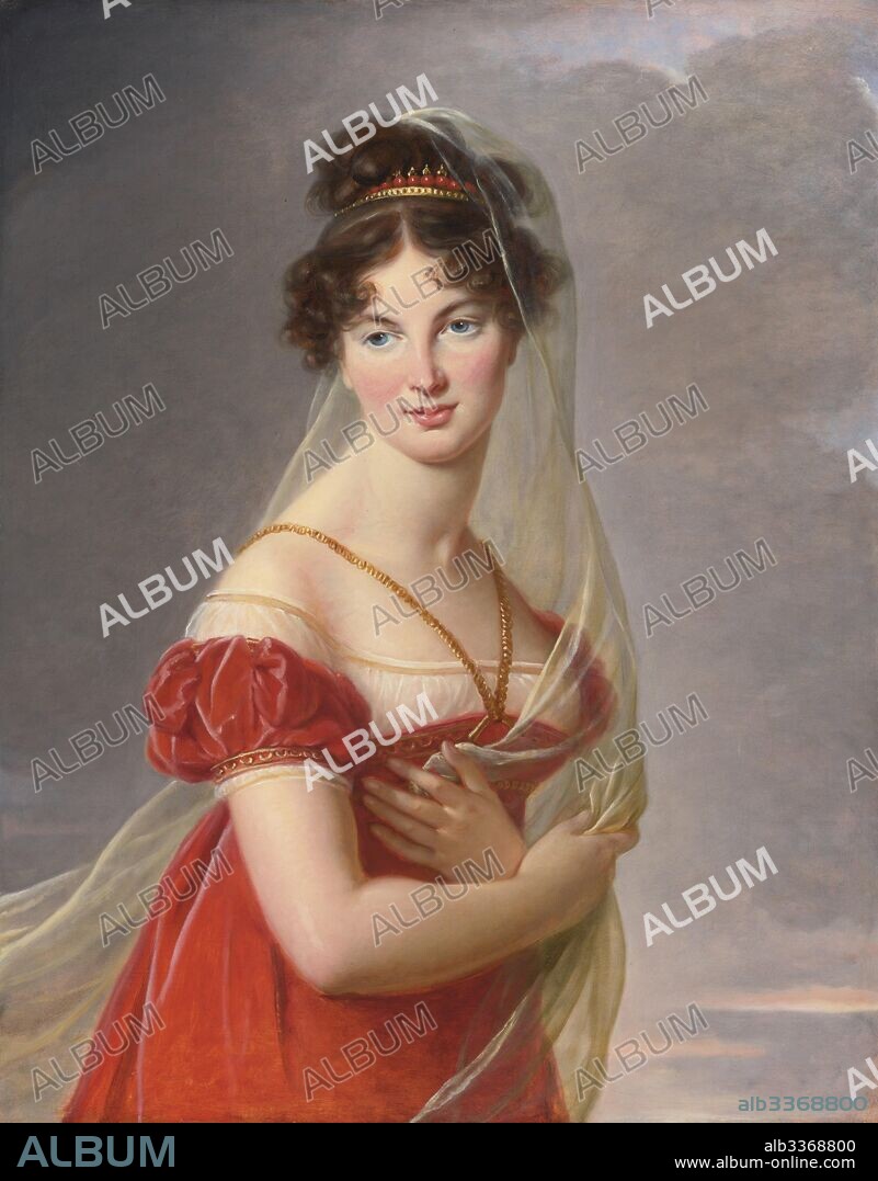 MARIE LOUISE ELISABETH VIGéE-LEBRUN. Portrait of Aglae Angelique Gabrielle de Gramont (1787-1842), wife of General Alexander Lvovich Davydov (1773-1833).