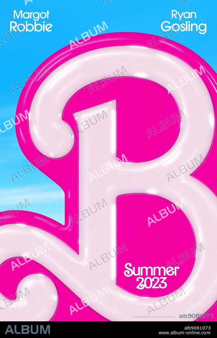 Poster de BARBIE, 2023, dirigida por GRETA GERWIG. Copyright WARNER BROS.