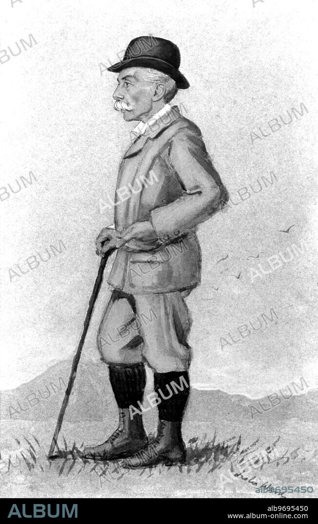 Alfred Austin : 30 May 1835 - 2 June 1913 . English poet who was appointed Poet Laureate in 1896 , seen here in a portrait by Sir Leslie Ward . 1896.