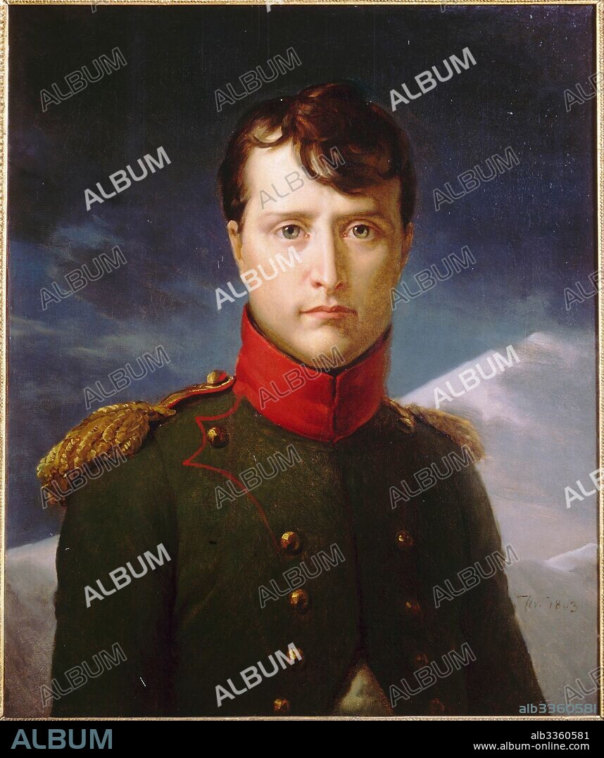 FRANÇOIS GERARD. Portrait of Napoleon Bonaparte as First Consul.