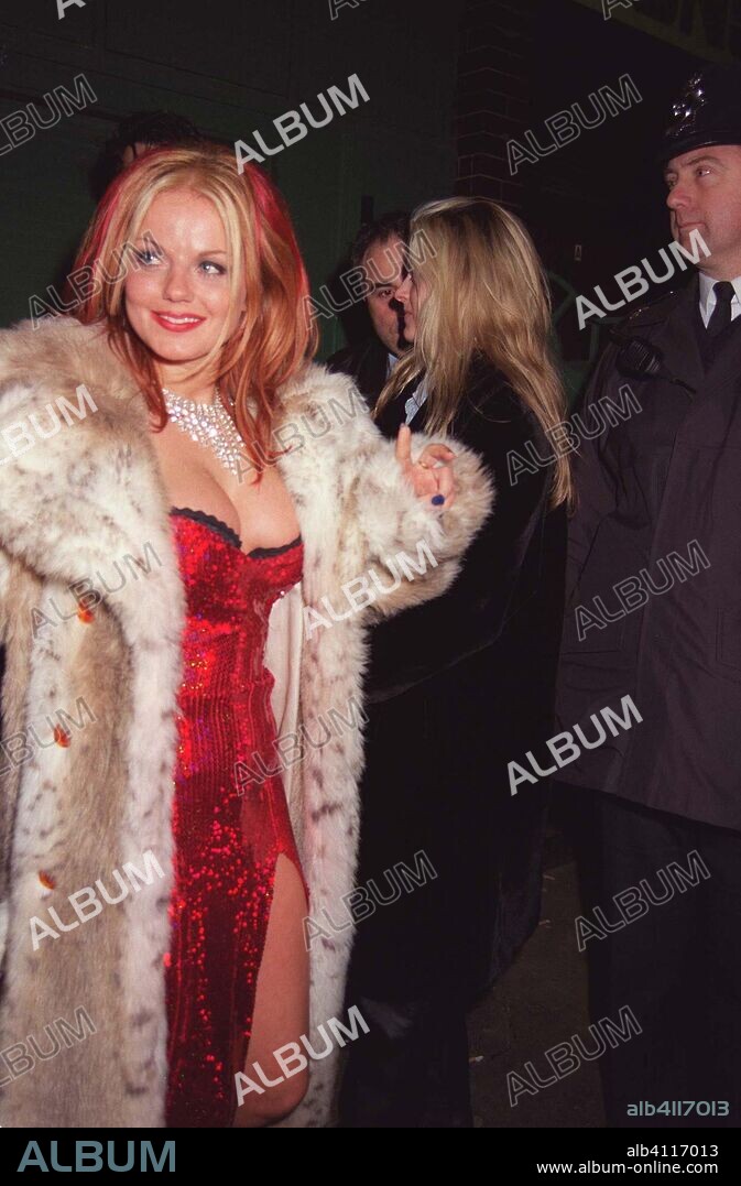 Feb. 24, 1997 - London, ENGLAND - 24/2/97 .GERI HALLIWELL ''SPICE GIRLS'' ATTEND .THE BRIT. AWARDS 1997 AT EARLS COURT IN LONDON(Credit Image: © Globe Photos/ZUMAPRESS.com). 24/02/1997