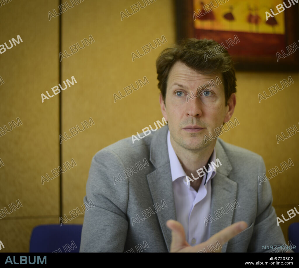 Madrid, 04/25/2018. Interview with the representative of the European Commission in Spain, Jochen Müller. Photo: Maya Balanya. ARCHDC.