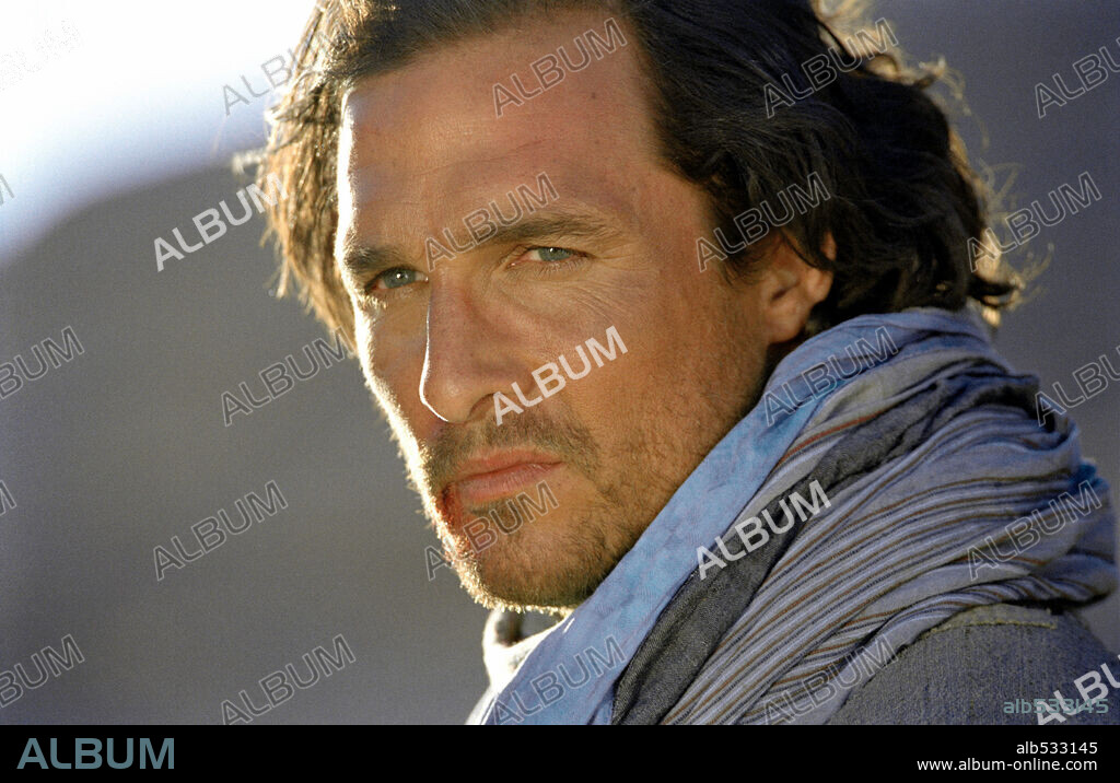 MATTHEW McCONAUGHEY dans SAHARA, 2005, réalisé par BRECK EISNER. Copyright PARAMOUNT PICTURES.