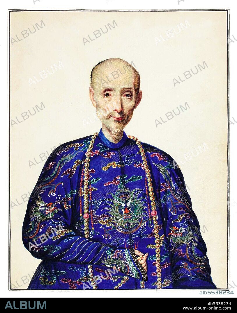 Howqua (Chinese: ???; Mandarin Pinyin: Wu Bingjiàn; 1769 – 4 September 1843) was the most important of the Hong merchants in the Thirteen Factories, head of the E-wo hong and leader of the Canton Cohong (??). He was once one of the richest men in the world. Born in Fujian, China, he was known to the West as Howqua (the second). His father, Wu Guorong was also Howqua (the first) and was founder of the family company. Because his Chinese name was too difficult for western traders to pronounce, the name Howqua comes from his Chinese Business Name ?? (Mandarin Pinyin: Haoguan). He became rich on the trade between China and the British Empire in the middle of the 19th century during the First Opium War. Perhaps the wealthiest man in China during the nineteenth century, Howqua was the senior of the Hong merchants in Canton, one of the few authorized to trade silk and porcelain with foreigners. According to historic records, there was a fire in 1822 and many of the cohongs were burned down. The melted silver allegedly formed a little stream almost two miles in length. Of the 3 million dollars of compensation that was required to pay the British from the Treaty of Nanking, he single-handedly contributed one million, one third of the total sum. He later died in Canton the same year. To this day, portraits of the pigtailed Howqua in his robes still hang in Salem and Newport mansions built by U.S. merchants grateful for his assistance.