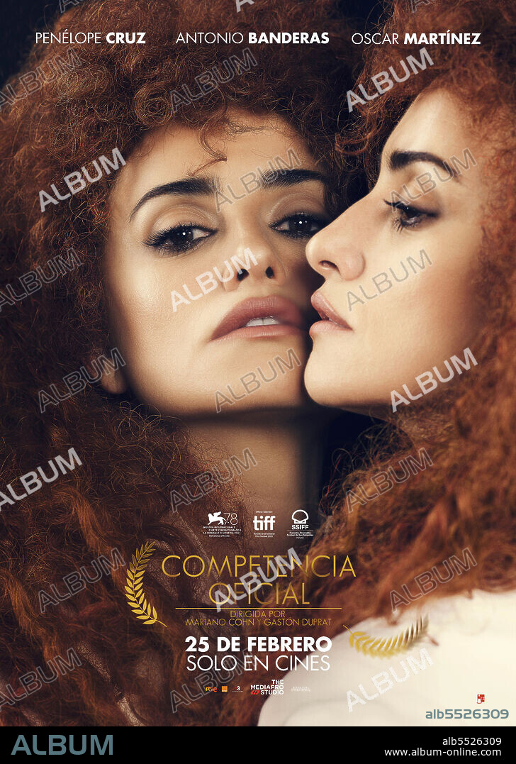 PENELOPE CRUZ en COMPETENCIA OFICIAL, 2021, dirigida por GASTON DUPRAT y MARIANO COHN. Copyright The MediaPro Studio.