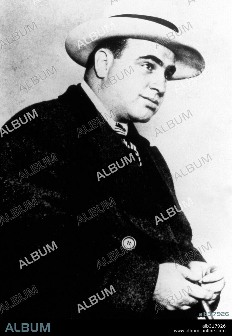 Al Capone (1899-1947), American gangster who led a Prohibition-era crime syndicate.
