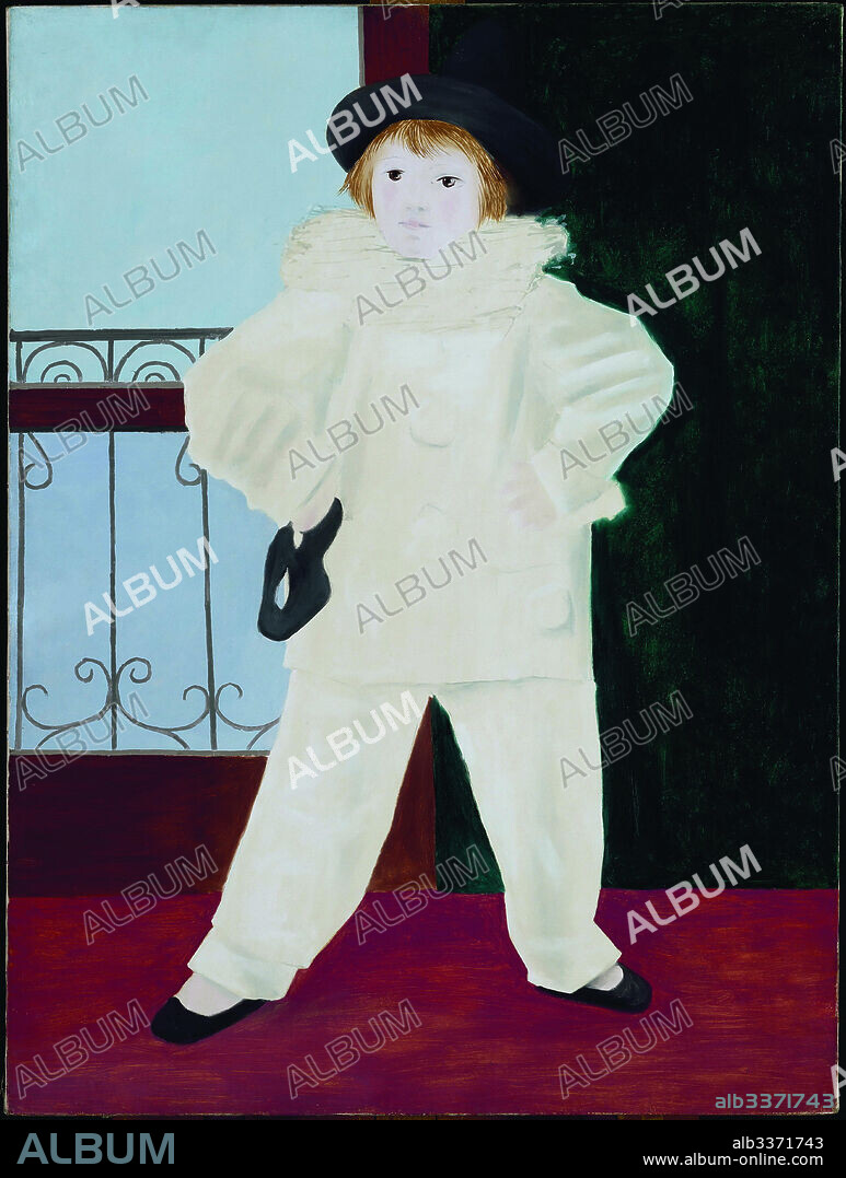PABLO PICASSO. Paul as Pierrot.