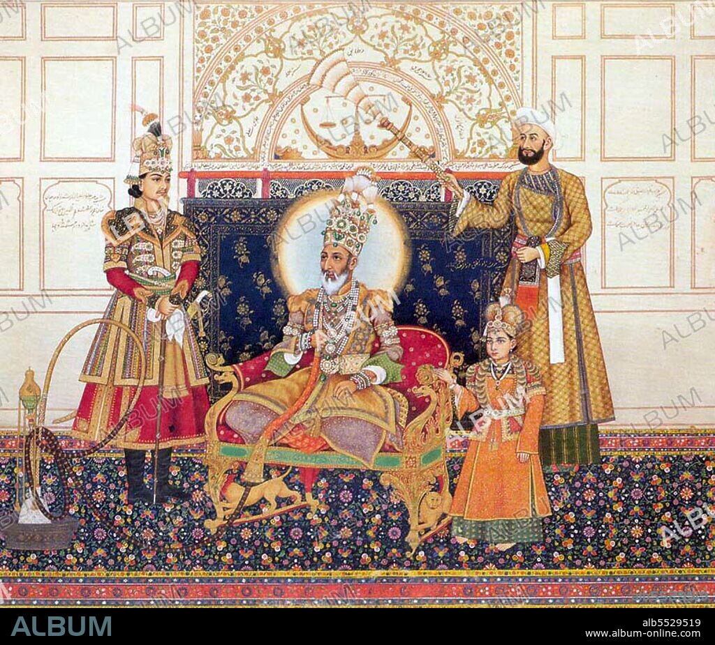 Mirza Abu Zafar Sirajuddin Muhammad Bahadur Shah Zafar (Urdu: ??? ??? ?????? ?????? ???? ?????? ??? ????), better known as Bahadur Shah Zafar (Urdu: ????? ??? ????), on 24 October 1775 – died 7 November 1862), was the last Mughal emperor and a member of the Timurid Dynasty. Zafar was the son of Mirza Akbar Shah II and Lalbai, who was a Hindu Rajput, and became Mughal Emperor when his father died on 28 September 1837. He used Zafar, a part of his name, meaning 'victory', for his nom de plume as an Urdu poet, and he wrote many Urdu ghazals under it. After his involvement in the Indian Rebellion of 1857, the British tried and then exiled him from Delhi and sent him to Rangoon (now Yangon) in British-controlled Burma (Myanmar).