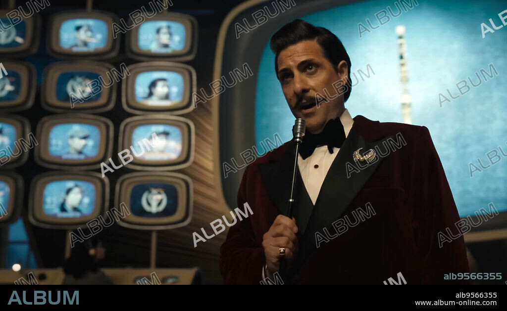 JASON SCHWARTZMAN in THE HUNGER GAMES: THE BALLAD OF SONGBIRDS AND SNAKES, 2023, unter der Regie von FRANCIS LAWRENCE. Copyright LIONSGATE.